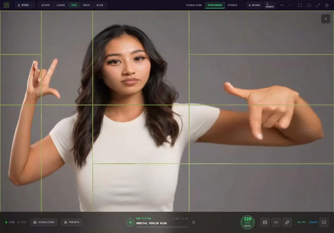How Do I Make an Animated Video Grid with Stretch and Bounce?