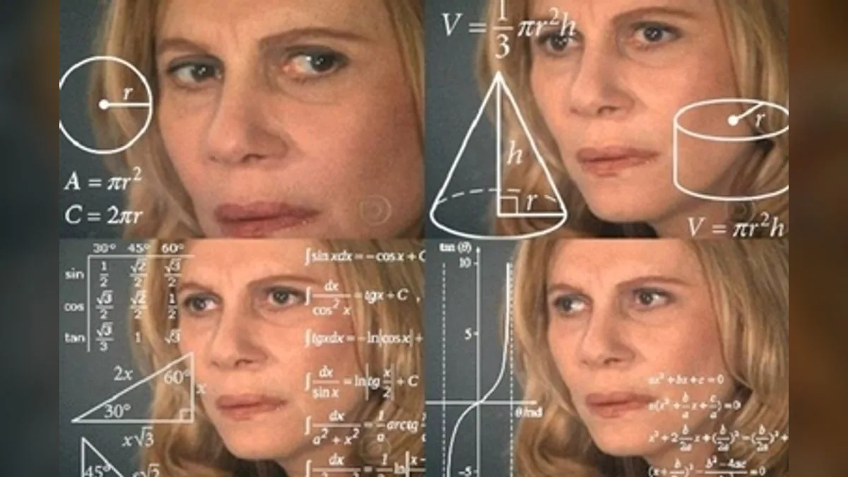 How to Make the Math Lady Floating Equations Meme