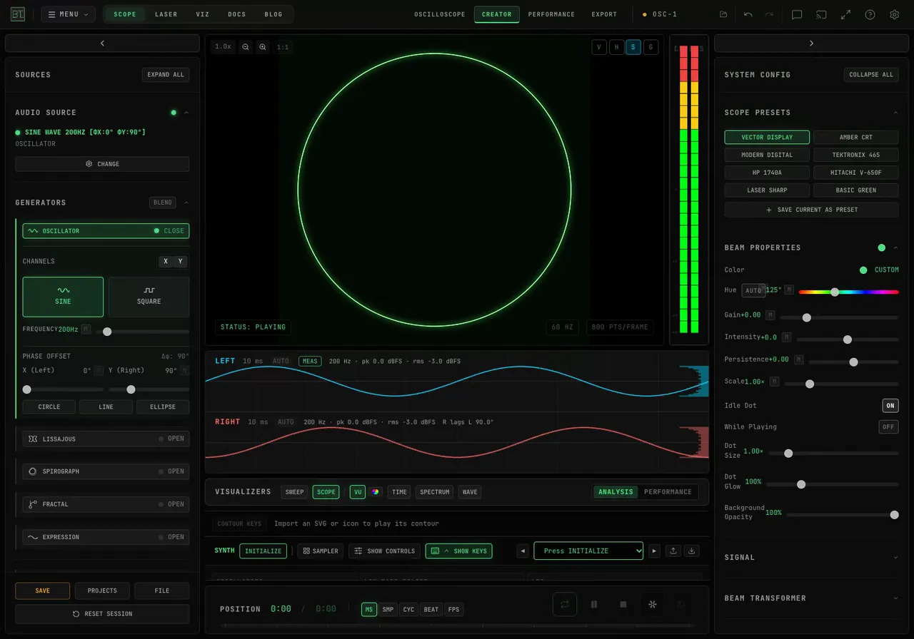 How Do I Measure Stereo Phase on an Oscilloscope?