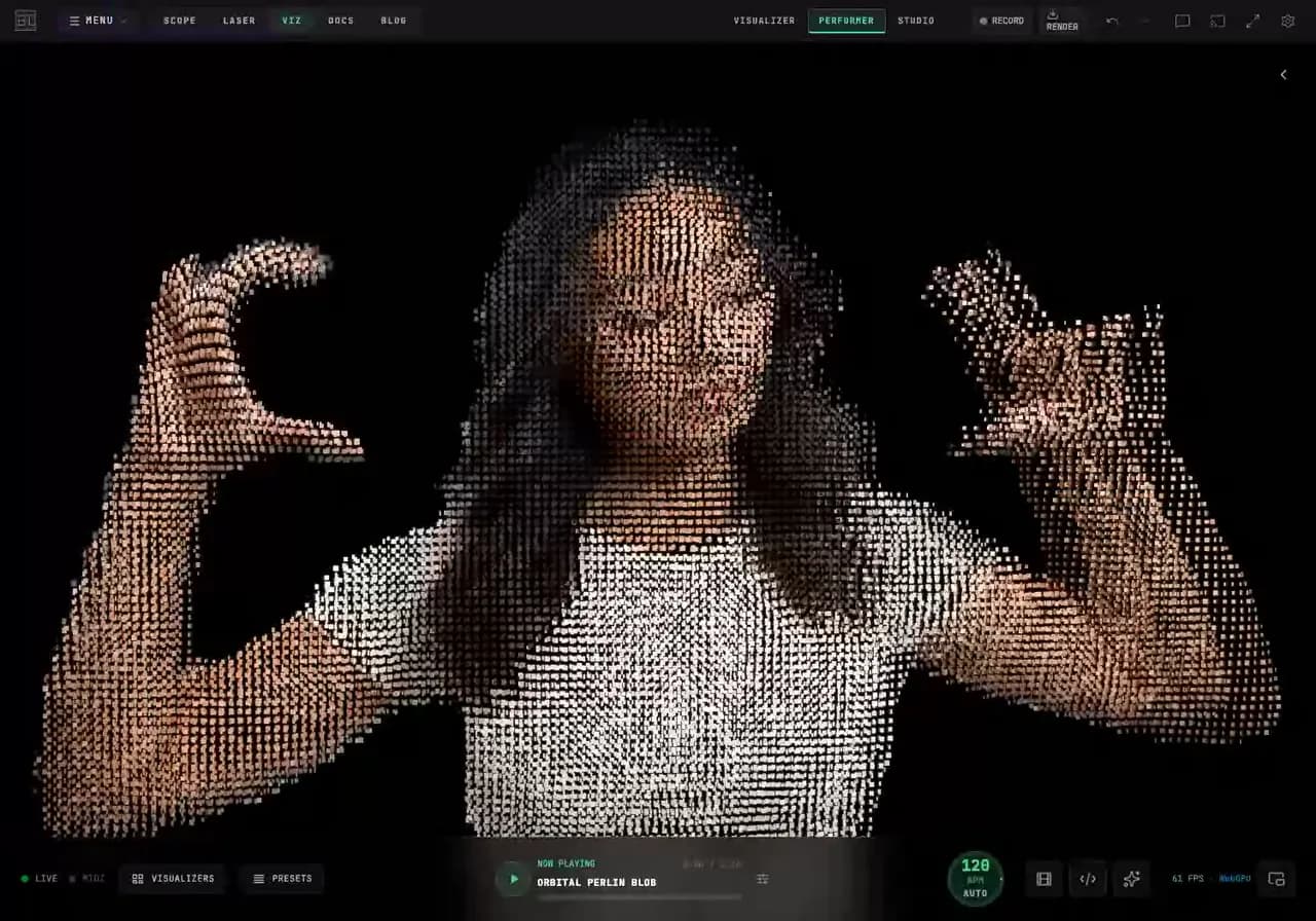 How Do I Turn a Video into Particles in My Browser?
