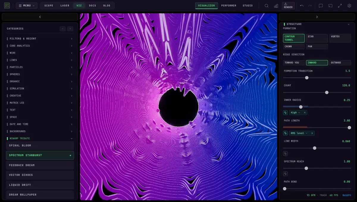 Winamp-Style Visualizers Today: Browser, Mac and Classic Options