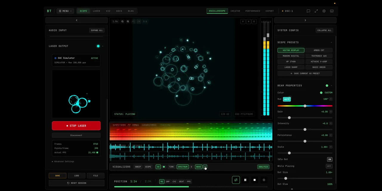 OSC-1 OSCILLOSCOPE — SPECTRUM