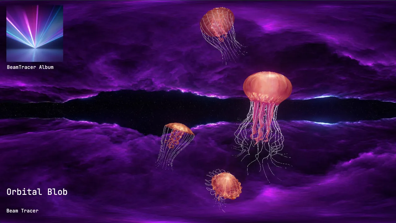 An album art music visualizer built from embedded MP3 metadata