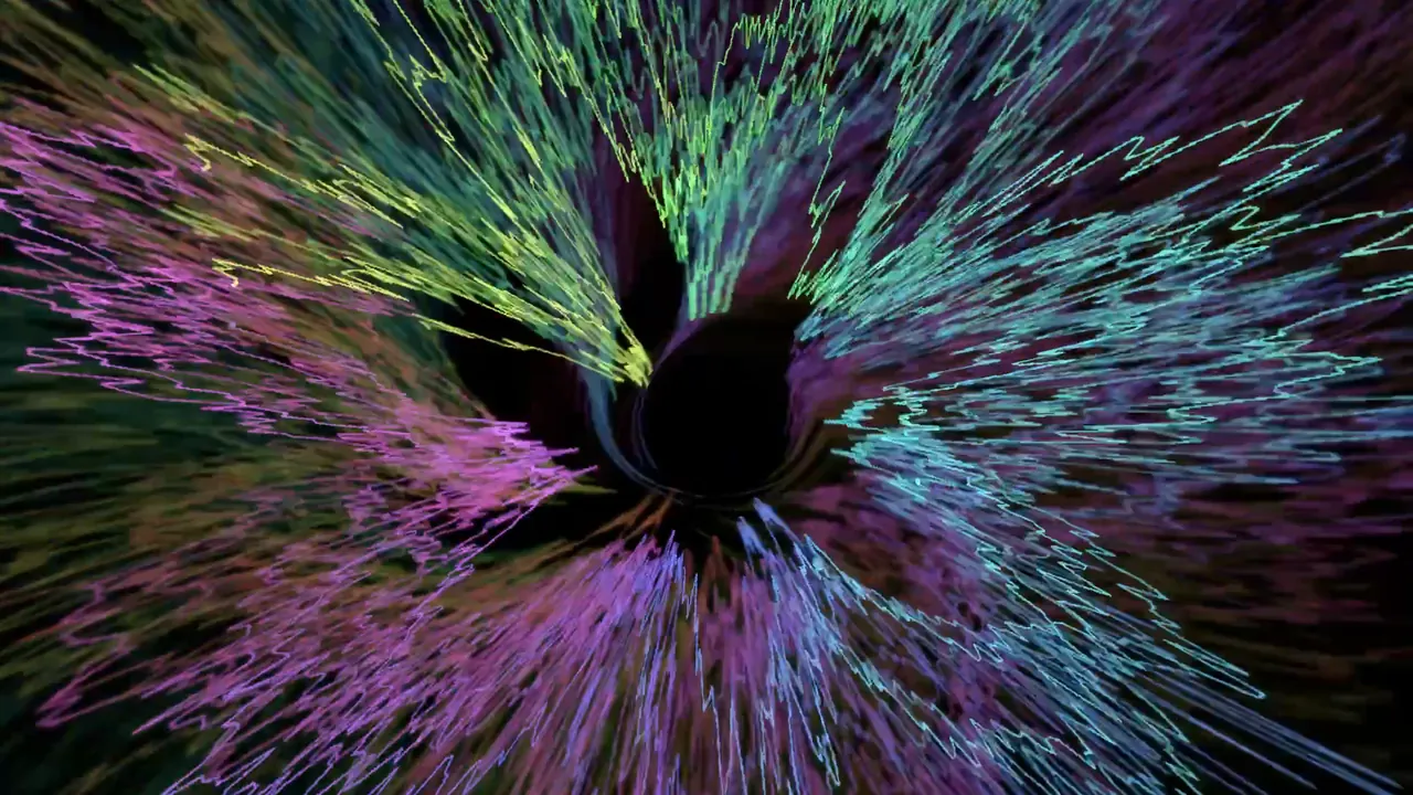 Acid Carousel with Bass on Spread and LFO A moving the hue