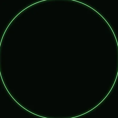 OSCILLATOR: a 20 Hz sine circle opening into ellipses and closing again as the Y phase offset sweeps