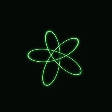 SPIROGRAPH: a five-lobed hypotrochoid turning in 3D