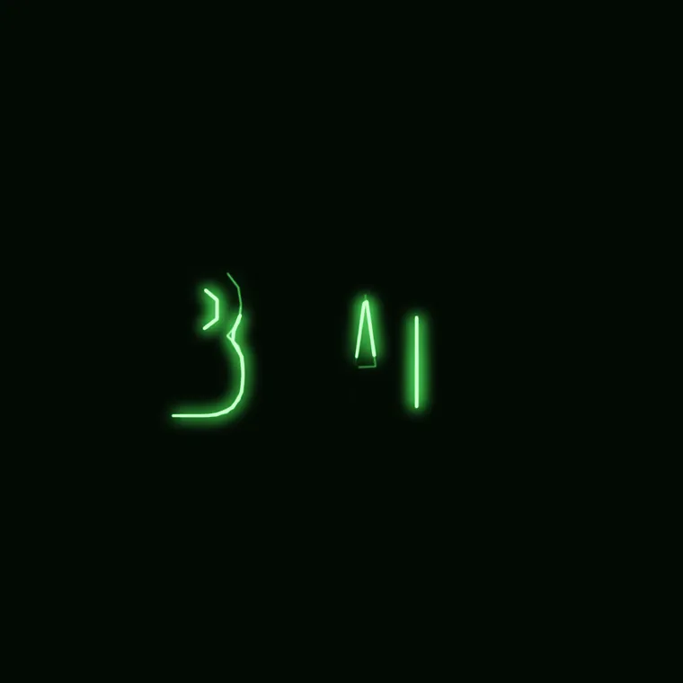 BEAM text animated with TRACER