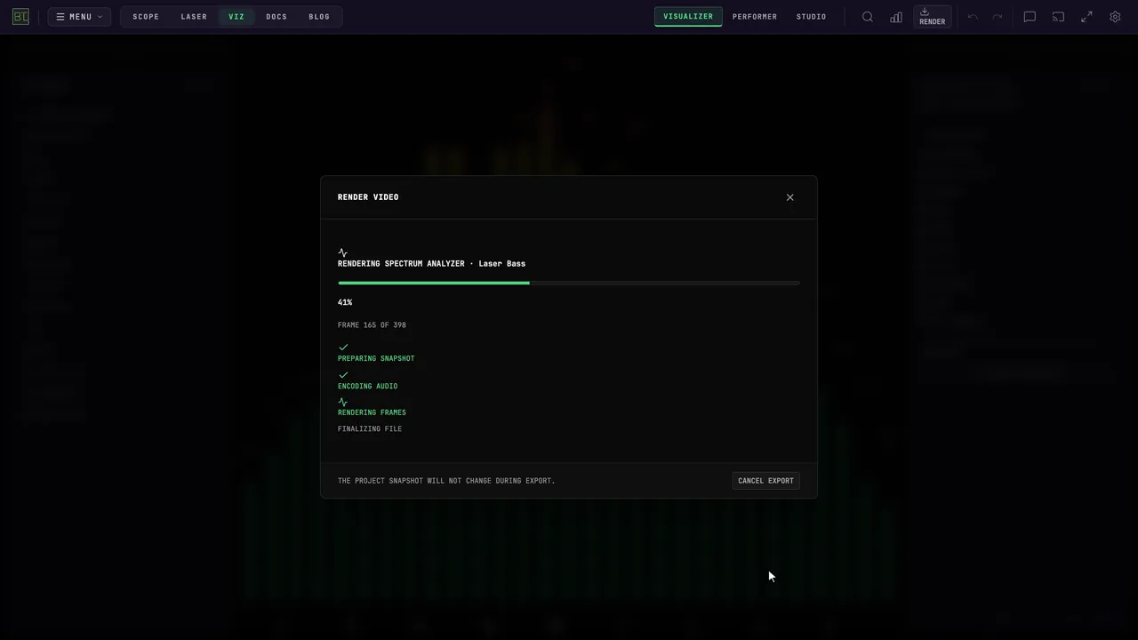 Watch the frame count during rendering