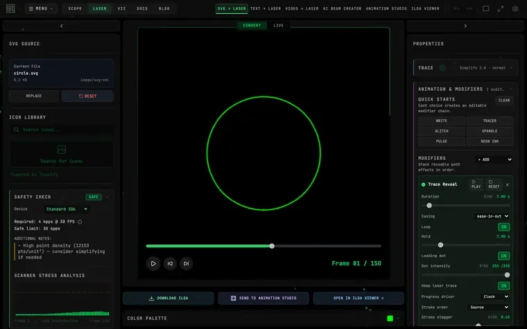 BT LASER STUDIO — IMAGE TO LASER